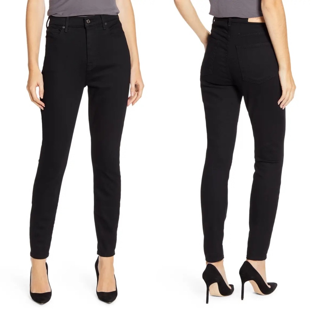 {28} 7FAM Aubrey High Waist Ankle Skinny Jeans